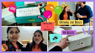 dekho kya leke aye / opening the first box Shystyles X CUFFSNLASHES Collab / Vlog#2 / Nidhi Katiyar