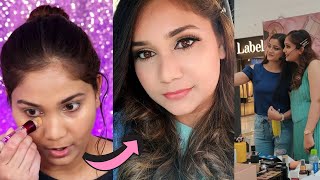The Real Get Ready With me for a Live event / Very Simple Day Makeup Look / Nidhi Katiyar