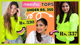 Meesho Tops Haul Under Rs. 350 / Best Meesho Tops Haul / Nidhi Katiyar