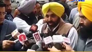 bhagwant maan on navjot singh sidhu and his stand on pulwama attack