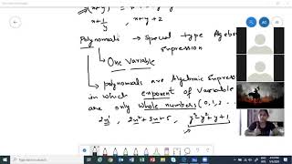 Class 9 Chapter Polynomial Part 1| 4 05 20209