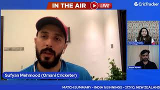 WTC Final Day 5 : India v New Zealand Post Day Analysis With CricTracker & Cricket Analysts