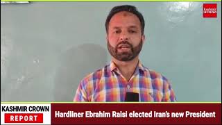 Hardliner Ebrahim Raisi elected Iran’s new President