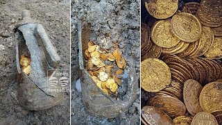 Rare gold coins discovered
