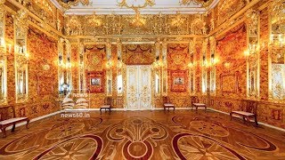 The Amber Room:  Eighth Wonder of the world Catherine Palace