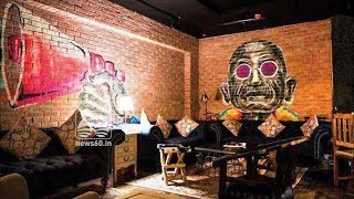 Gandhi fans upset over a mural in Dubai pub