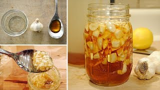 honey garlic mix health benifits