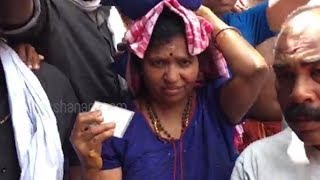 suspects entry of women devotee unexpected protest in sannidhanam