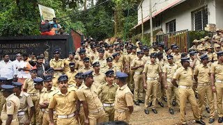 sabarimala under strong police security