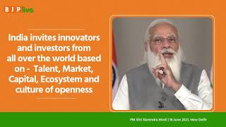 India is home to one of the world's largest start-up eco systems with several unicorns: PM Modi