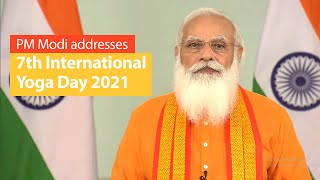 PM Modi addresses 7th International Yoga Day 2021 | PMO