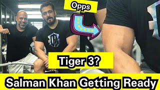 Salman Khan Getting Ready For Tiger 3, His Latest Gym Look Will Keep You Jealous Of Him