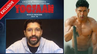 Toofaan Trailer Launch : Farhan Akhtar Talks On Body Transformation - Exclusive