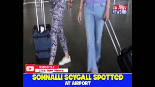 SONNALLI SEYGALL SPOTTED AT AIRPORT