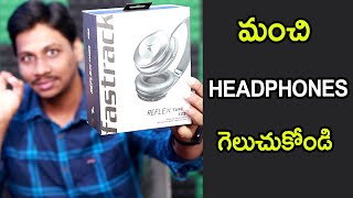 Fastrack Reflex ANC Headphones unboxing Telugu | best headphones for Gaming