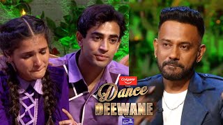 Dance Deewane 3 Se Eliminate Hue Sahil Anjali Aur CDG GROUP, Dharmesh Ki Ankhon Me Aansu