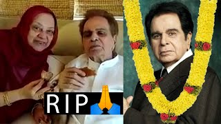 Film Legend Dilip Kumar Last Video With Wife Saira Banu Before Passing Away | RIP ????