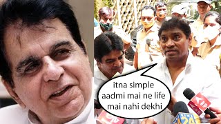 Johnny lever emotional speech about Dilip Sahab as a person behind the camera life