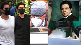 UNCUT: Dilip Kumar Kumar Last Rites - Amitabh Bachchan, Ranbir Kapoor, Shah Rukh Khan