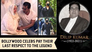 Dilip Kumar funeral: Big B, Shah Rukh Khan, Priyanka Chopra, Salman Khan & others pay last respect
