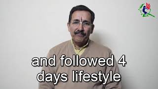 Bedridden Diabetic Patient Cured by Natural Lifestyle Amazing Experience shared by Mr K S Tripathi