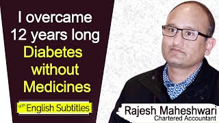 Chronic Diabetes Cured - The CA expresses miraculous results after Following NLS