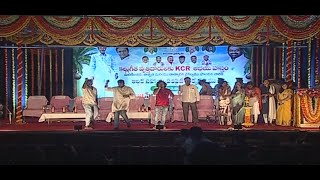 Live Exgratia to the Toddy Tappers | Telangana Ministers KTR Distributing | social media live