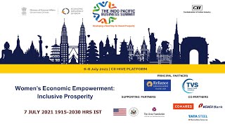 Indo Pacific Business Summit: Session on “Women’s Economic Empowerment: Inclusive Prosperity”