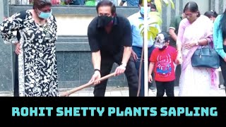 Rohit Shetty Plants Sapling As Part Of Tree Plantation Drive Organised By BMC | Catch News