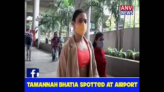 TAMANNAH BHATIA SPOTTED AT AIRPORT