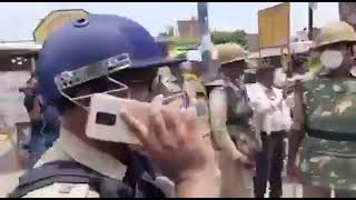 यूपी में पुलिस तक भाजपा की गुंडई से महफूज नहीं है