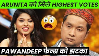 Arunita Kanjilal Ko Mile HIGHEST VOTES, Pawandeep Fans Ko Bada Jhatka | Indian Idol 12