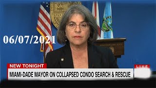 Miami-Dade Co. Mayor Daniella Levine Cava on the condo collapse