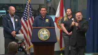 Governor Ron DeSantis provides an update on Tropical Storm Elsa
