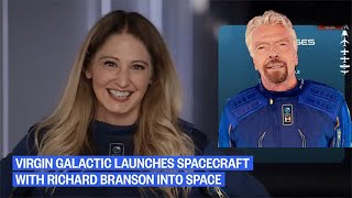 Richard Brandon Reacts To View From Rocket: 'Space Is A Beautiful Place