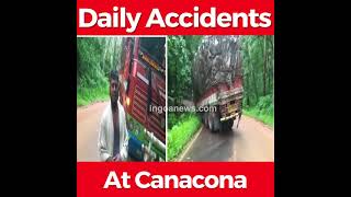 #WATCH | Daily accidents on NH-66 at Canacona