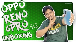  OPPO Reno6 Pro 5G unboxing || Bokeh Flare Portrait video mode || MTK  Dimensity 1200 5G SoC telugu