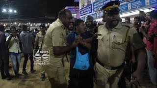 sabarimala protest; 65 got arrested