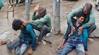 Shock Lagne Se Light Ke Khambe Se Gir Pada Yeh Shaks | Hyderabad | SACH NEWS |