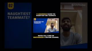 Who is the naughtiest player in CSK? N Jagadeesan answers