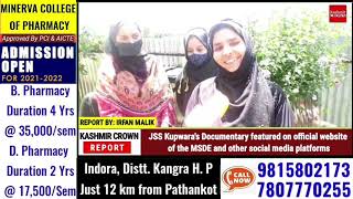 JSS Kupwara made it’s footprints on the national level,documentary of the institute was featured