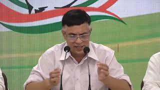 Congress Party Briefing by Pawan Khera at AICC HQ