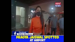 PRAGYA JAISWAL SPOTTED AT AIRPORT