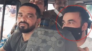 Raj Kundra Exclusive Visuals Outside Court, Adult Film Case