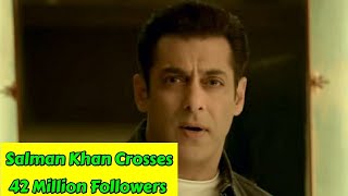 Salman Khan Crosses 42 Million Followers On Instagram, Next Target 50 Million Followers