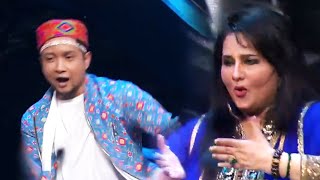 Reena Roy Ke Sath Pawandeep Aur Baki Sabka Dhamakedar Performance | Indian Idol 12