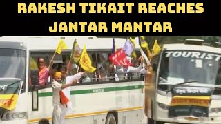 Watch: Rakesh Tikait Reaches Jantar Mantar | Catch News