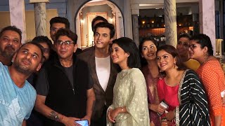 Yeh Rishta Kya Kehlata Hai Eid Celebration & Cake Cutting - Shivangi Joshi, Mohsin Khan & Team