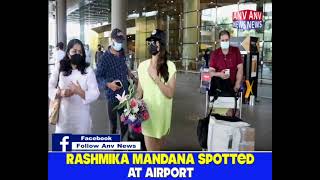 RASHMIKA MANDANA SPOTTED AT AIRPORT