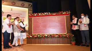 HM Shri Amit Shah inaugurates & lays foundation of various development projects in Guwahati, Assam.